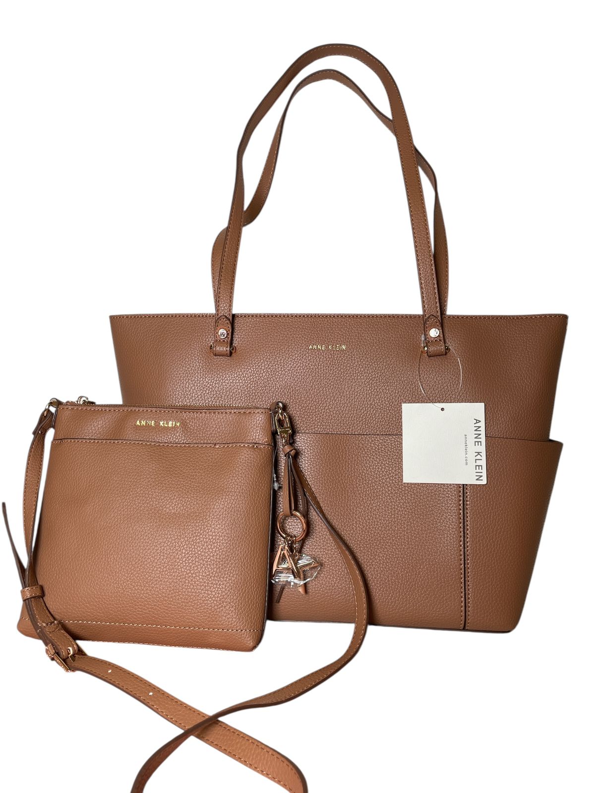Bolsa Anne Klein 2 en 1 Camel