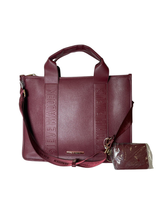 Bolso Tote Steve Madden Vino