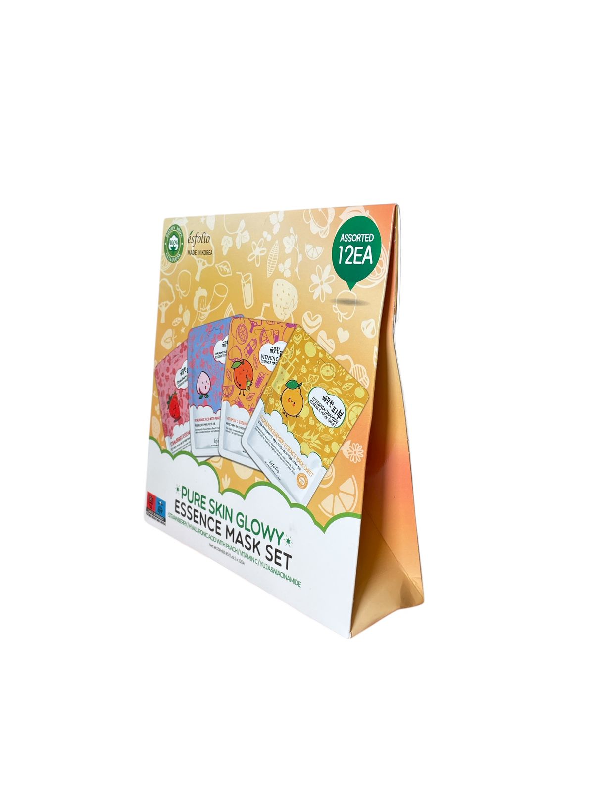 Set Mascarillas faciales  Esfolio Pure Skin Glowy